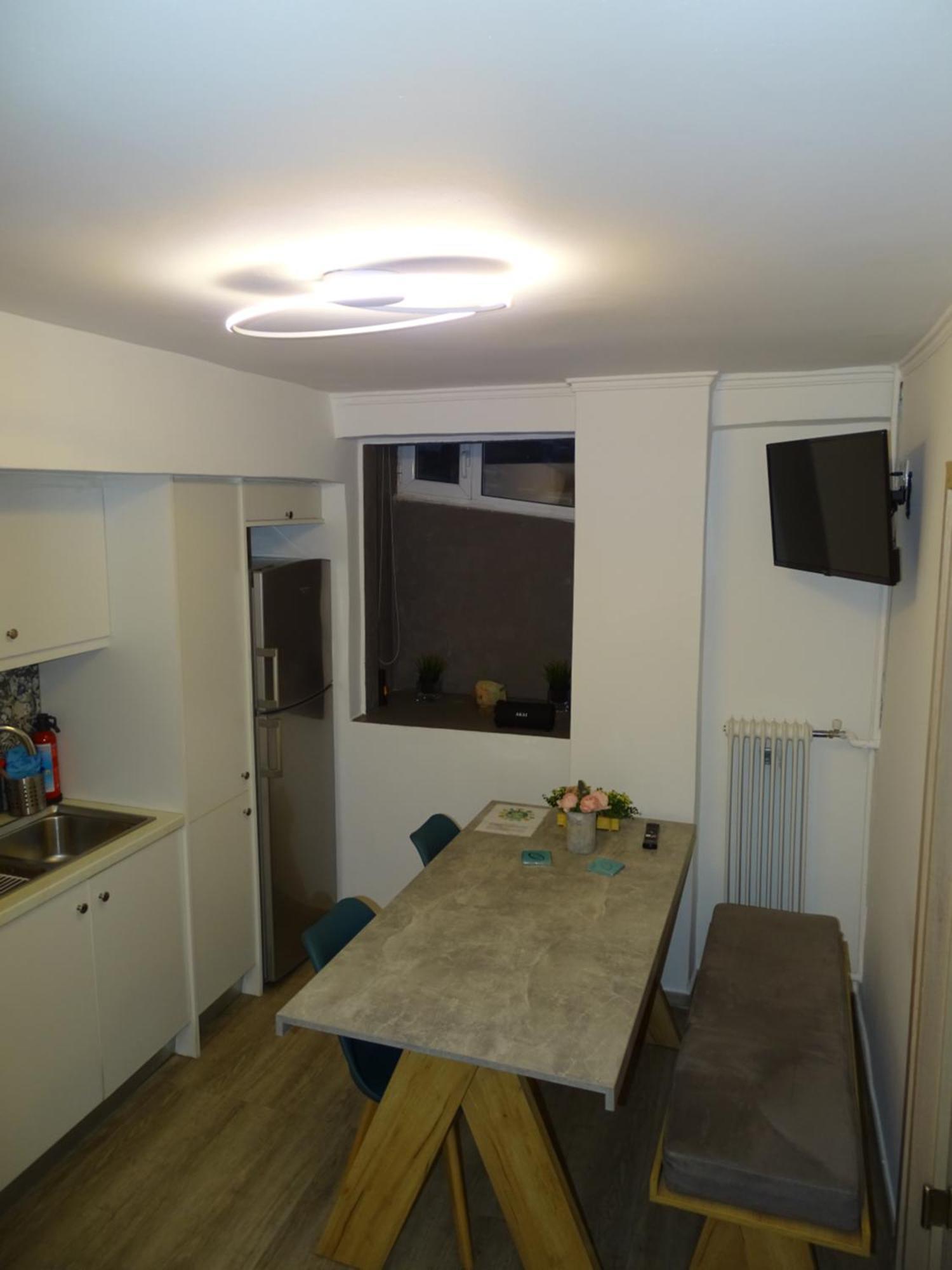 Stylish, Comfortable, Basement Loft-Like Apartment With Amenities Athens Luaran gambar